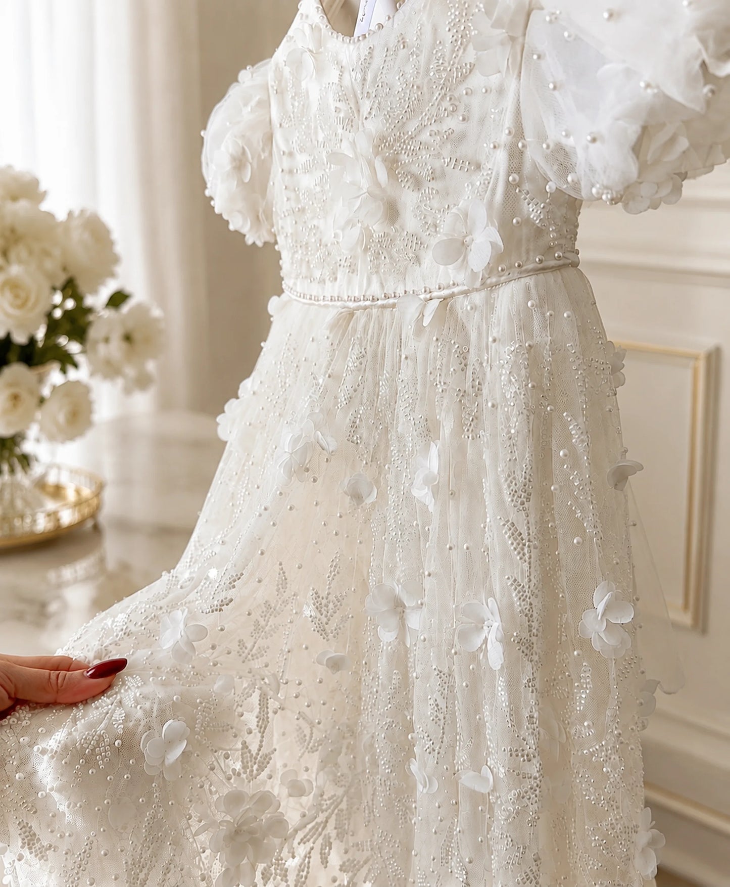 Selene Christening Gown Set