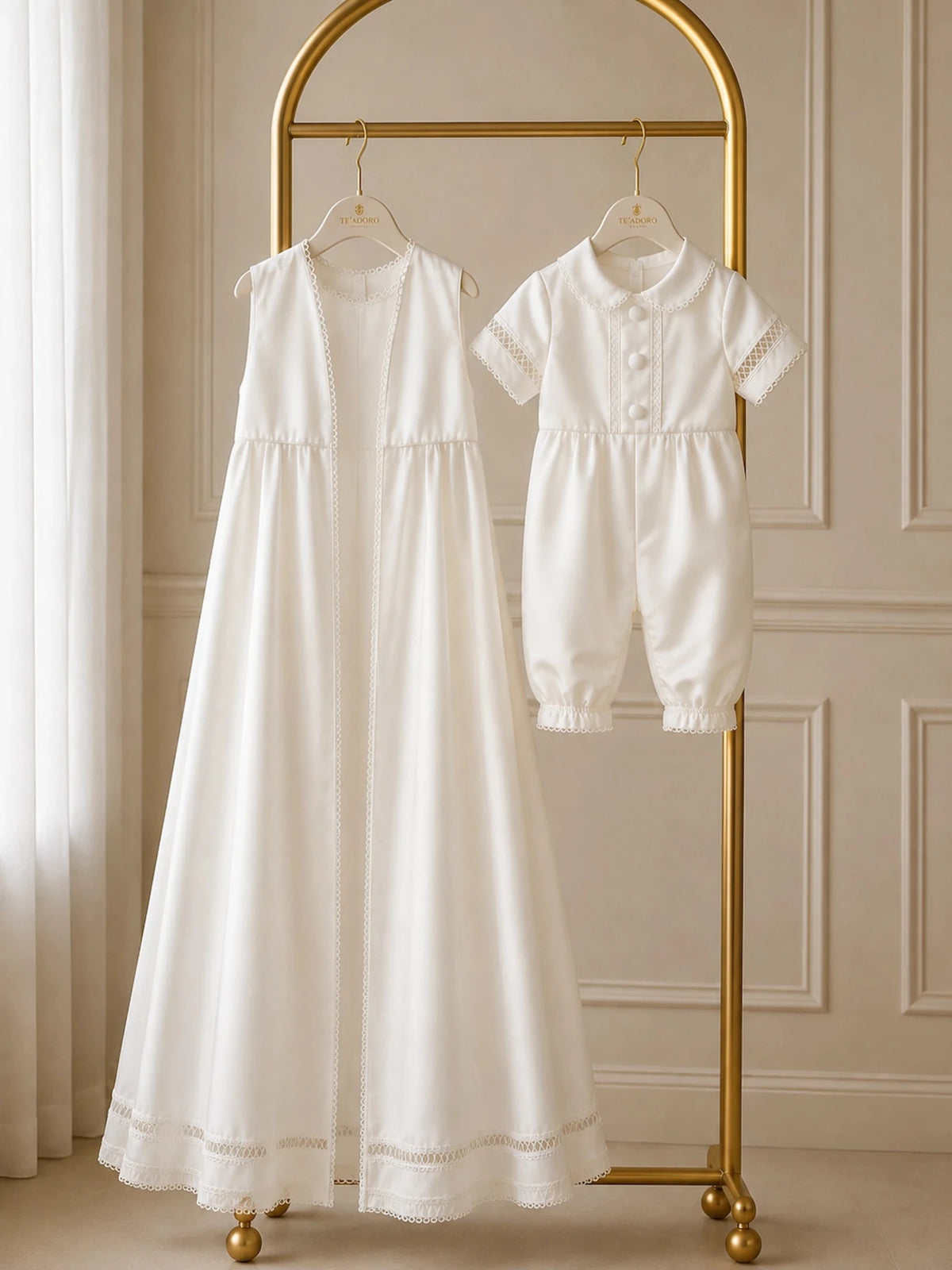 Fabian Christening Set - TE’ADORO COUTURE