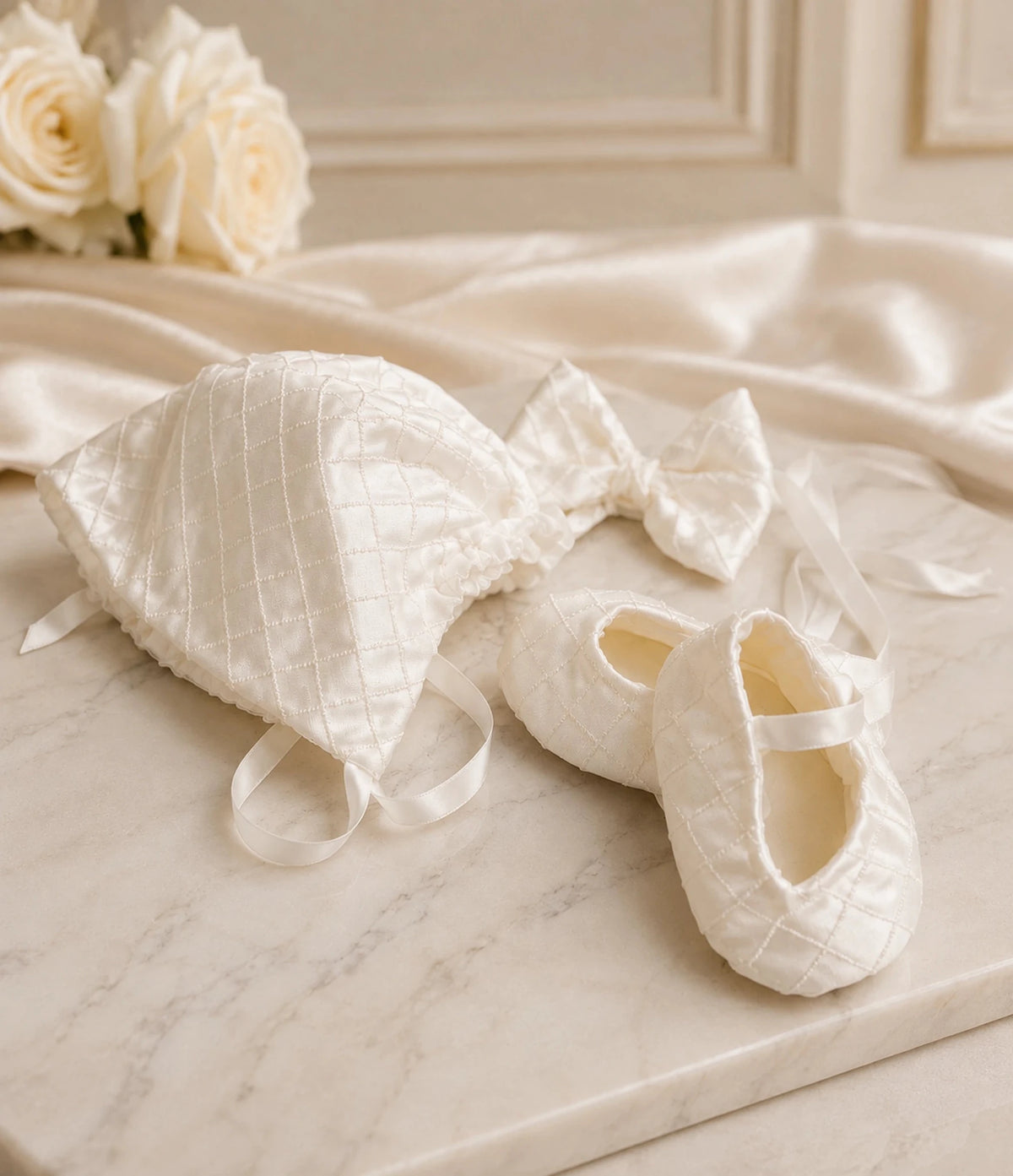 Florence Christening Gown Set - TE’ADORO COUTURE