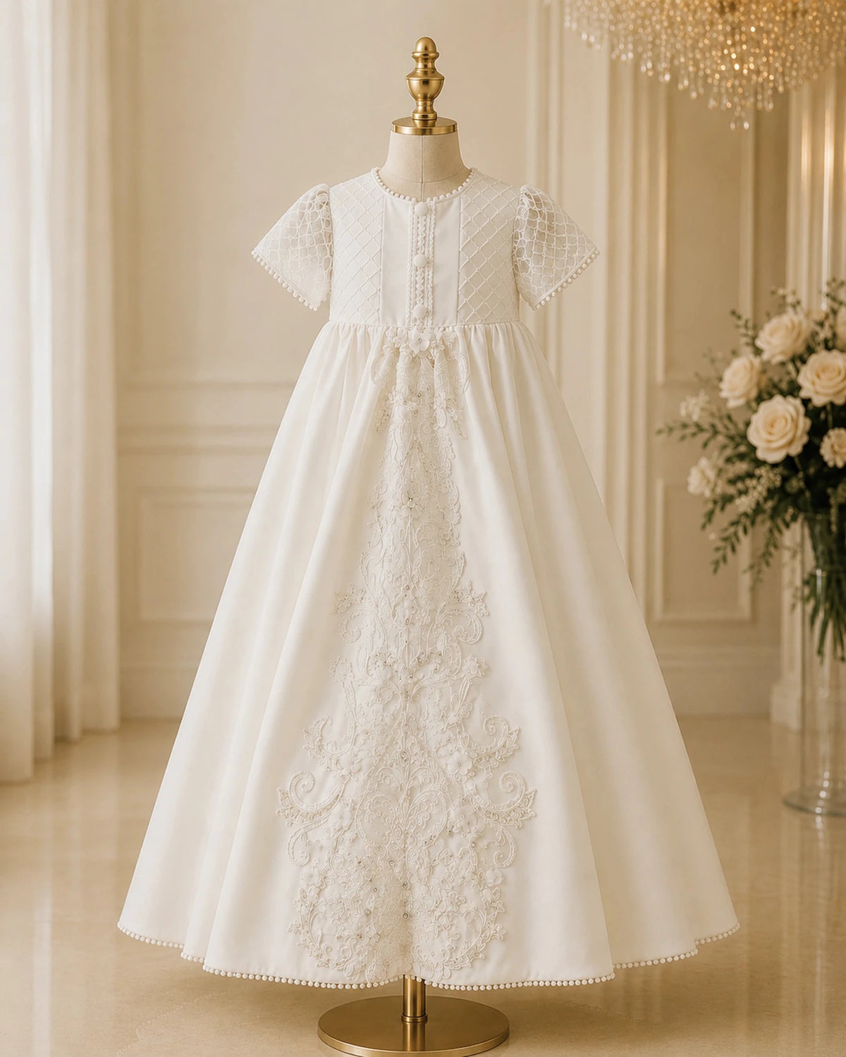 Florence Christening Gown Set - TE’ADORO COUTURE