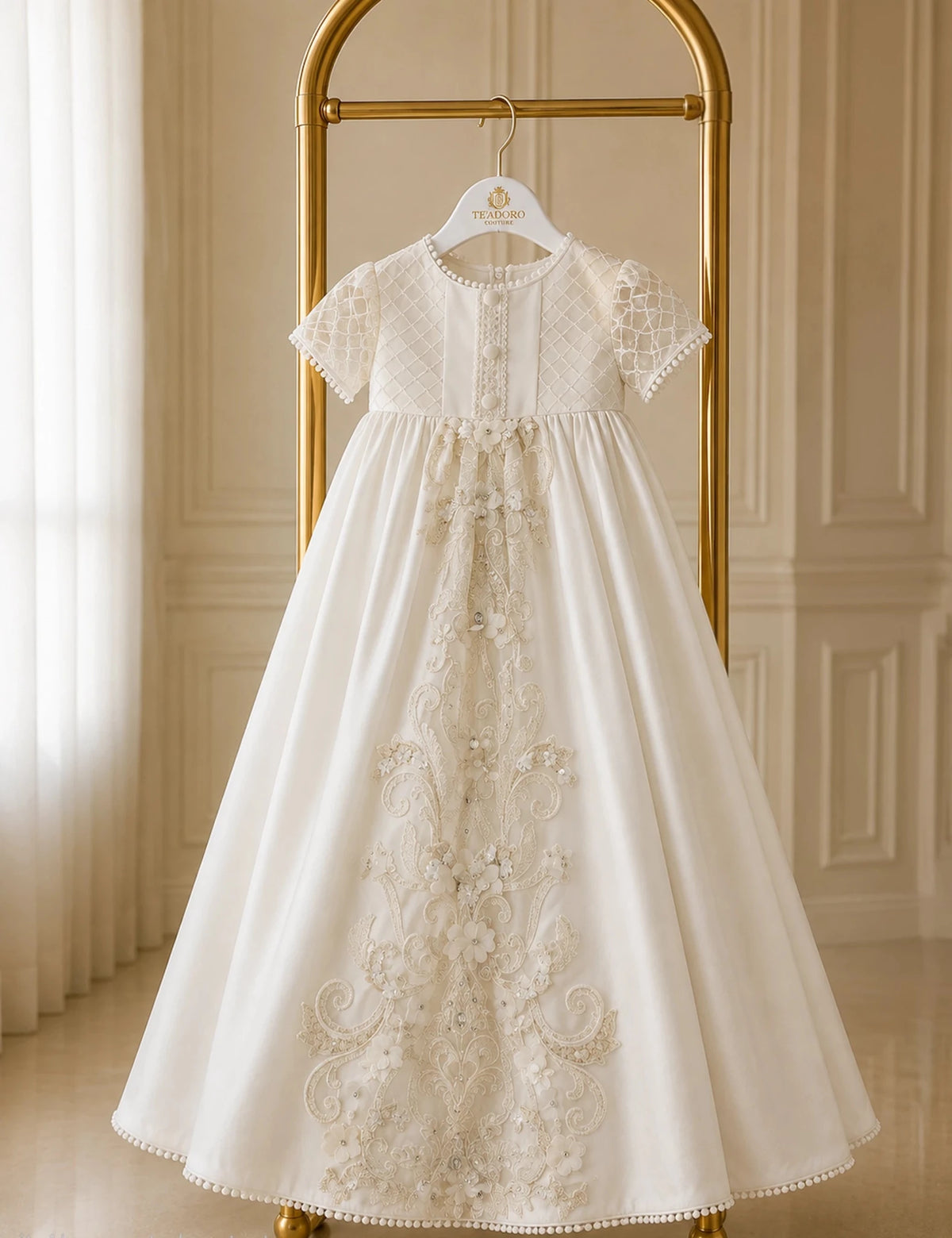 Florence Christening Gown Set - TE’ADORO COUTURE
