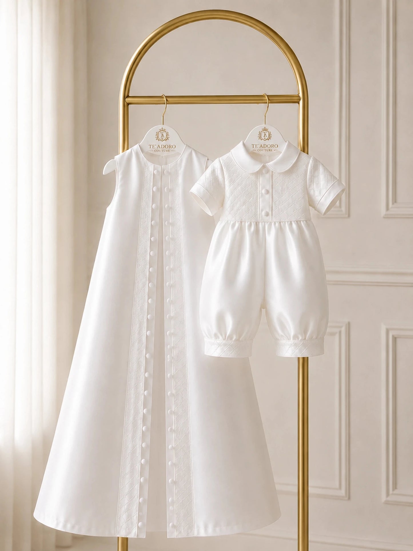 Gabriel Christening Set - TE’ADORO COUTURE