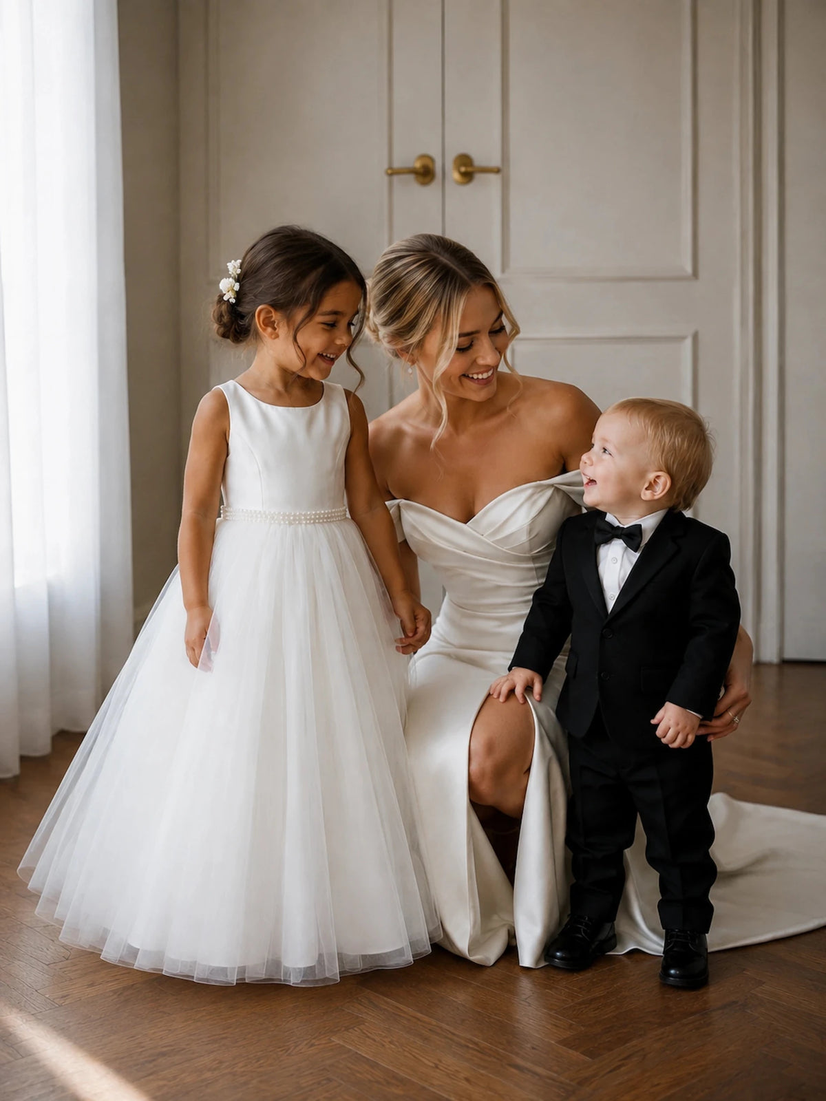 Isabel Flower Girl & Communion Dress - TE’ADORO COUTURE