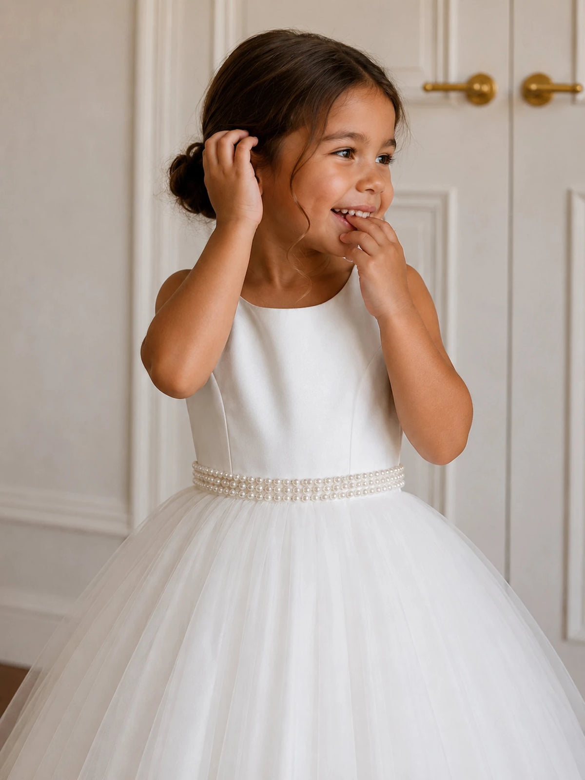 Isabel Flower Girl & Communion Dress - TE’ADORO COUTURE