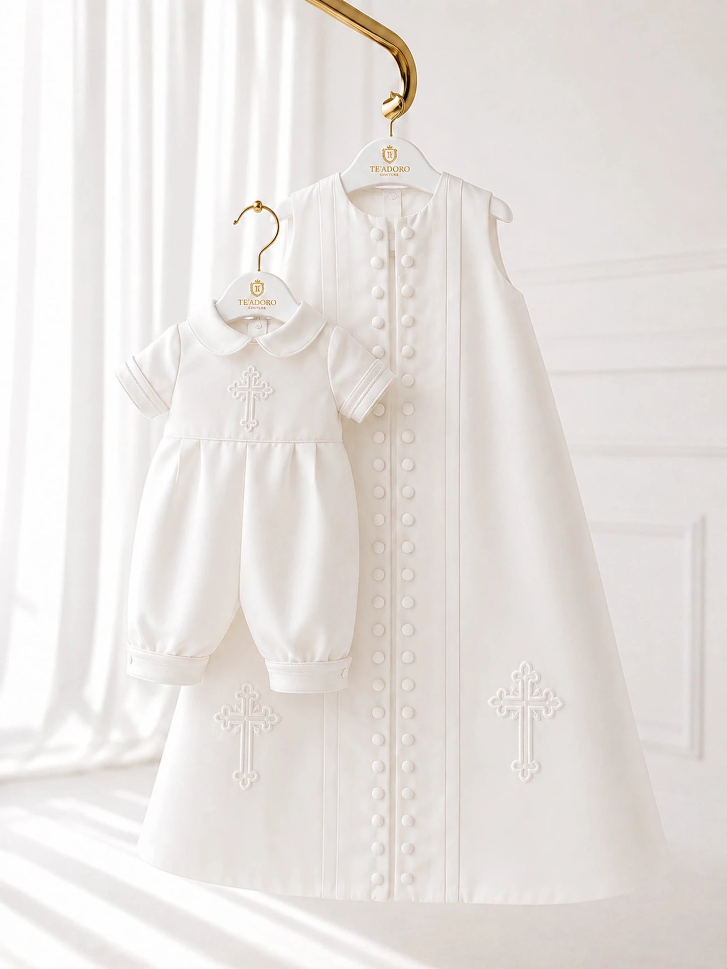 Lucas Christening Set - Orthodox - TE’ADORO COUTURE