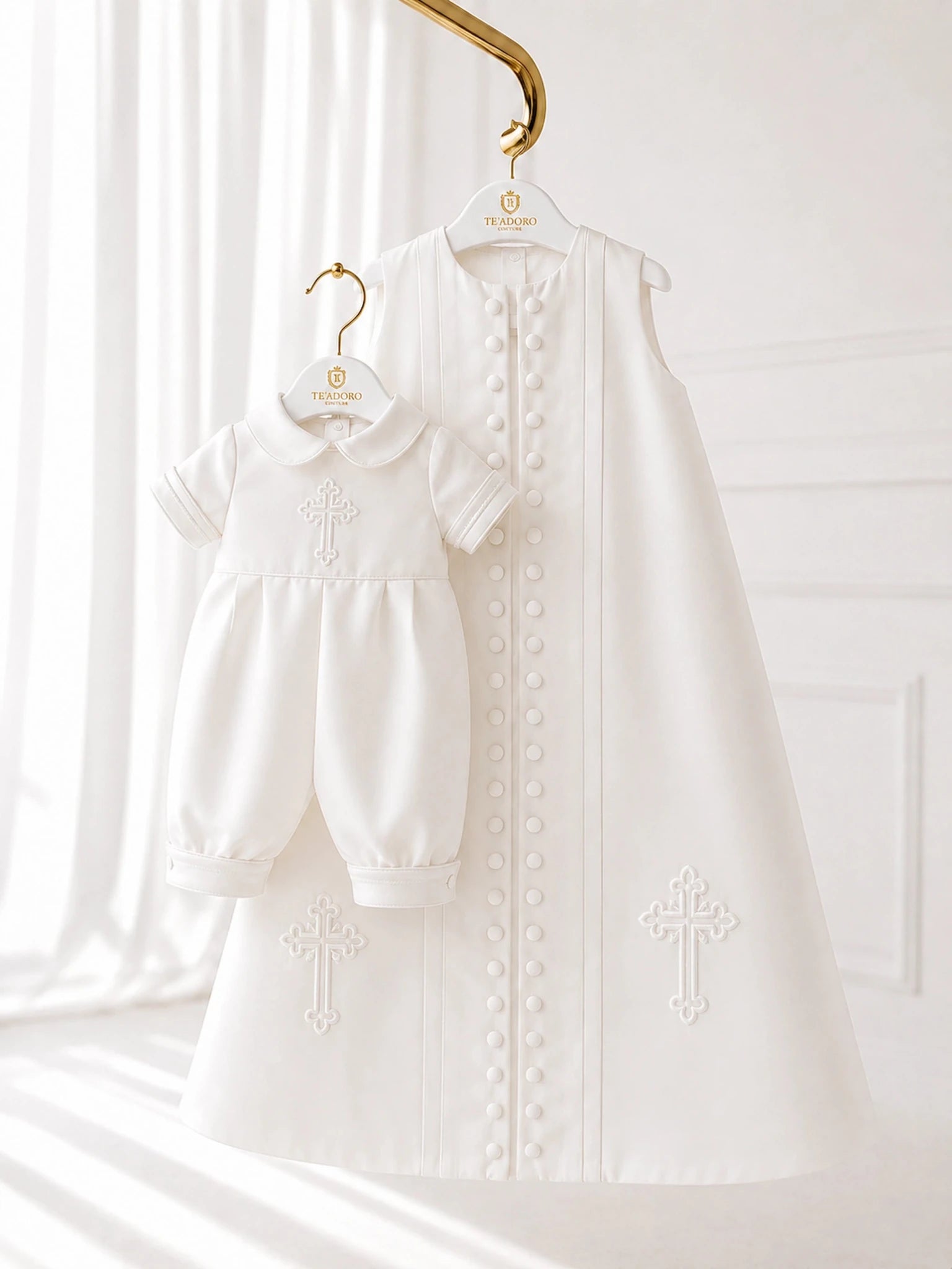 Lucas Christening Set - Orthodox - TE’ADORO COUTURE