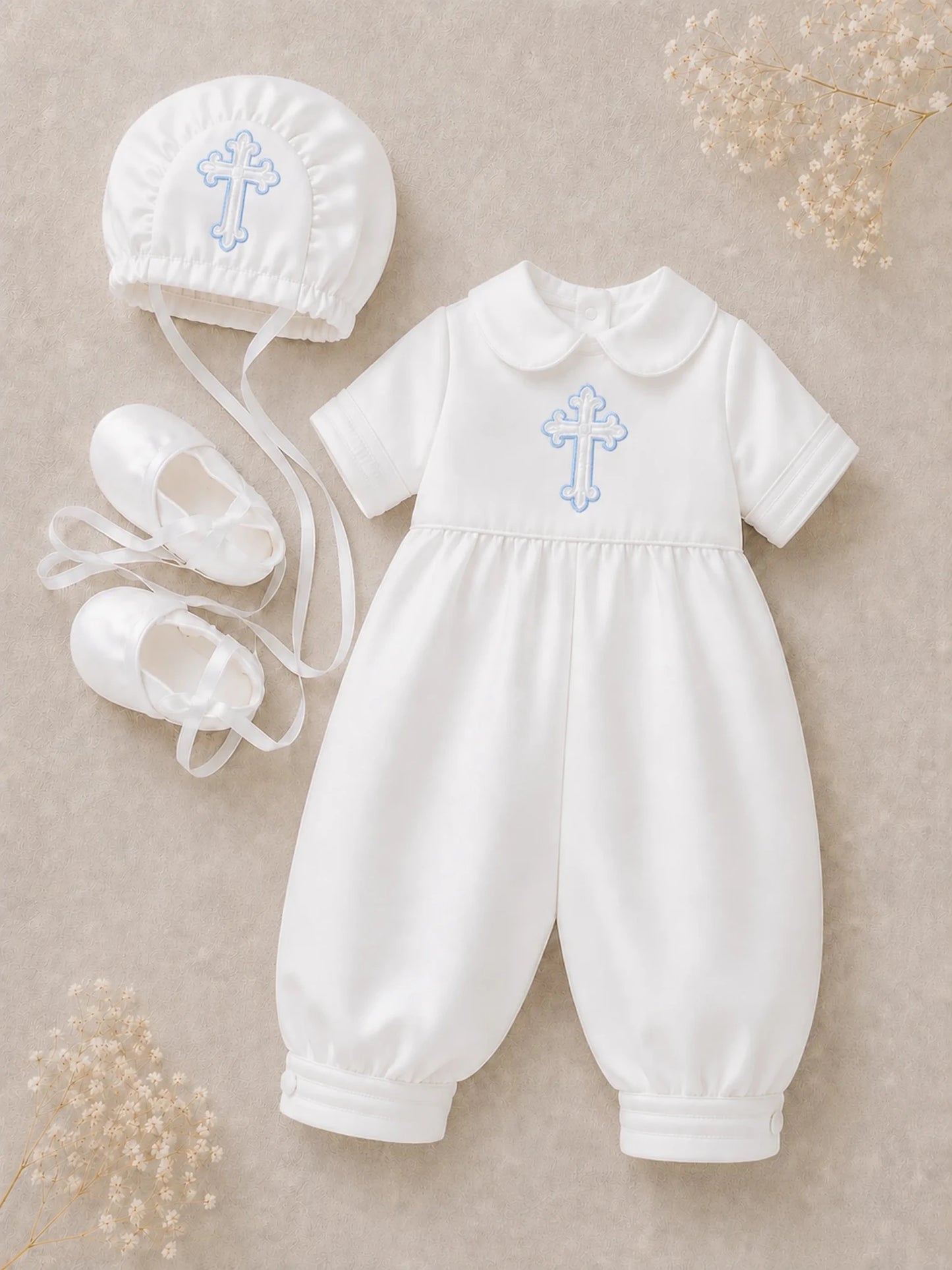 Lucas Christening Set - Orthodox - TE’ADORO COUTURE