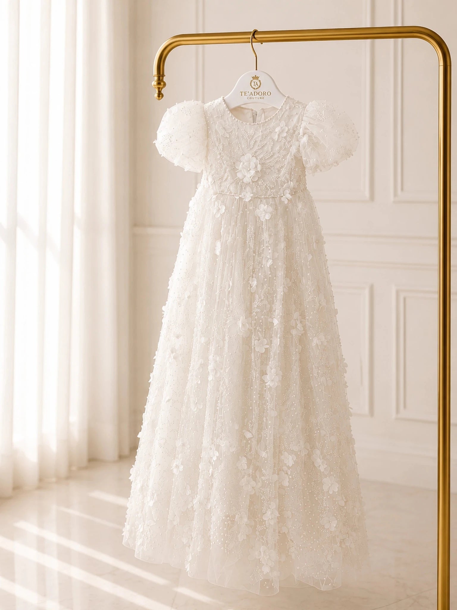 Selene Christening Gown Set - TE’ADORO COUTURE