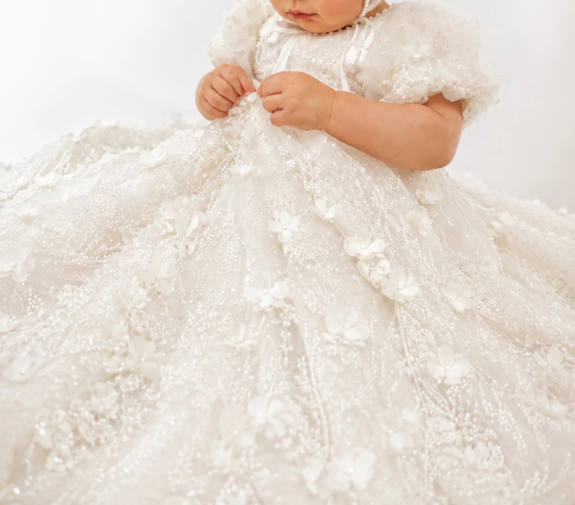 Selene Christening Gown Set - TE’ADORO COUTURE