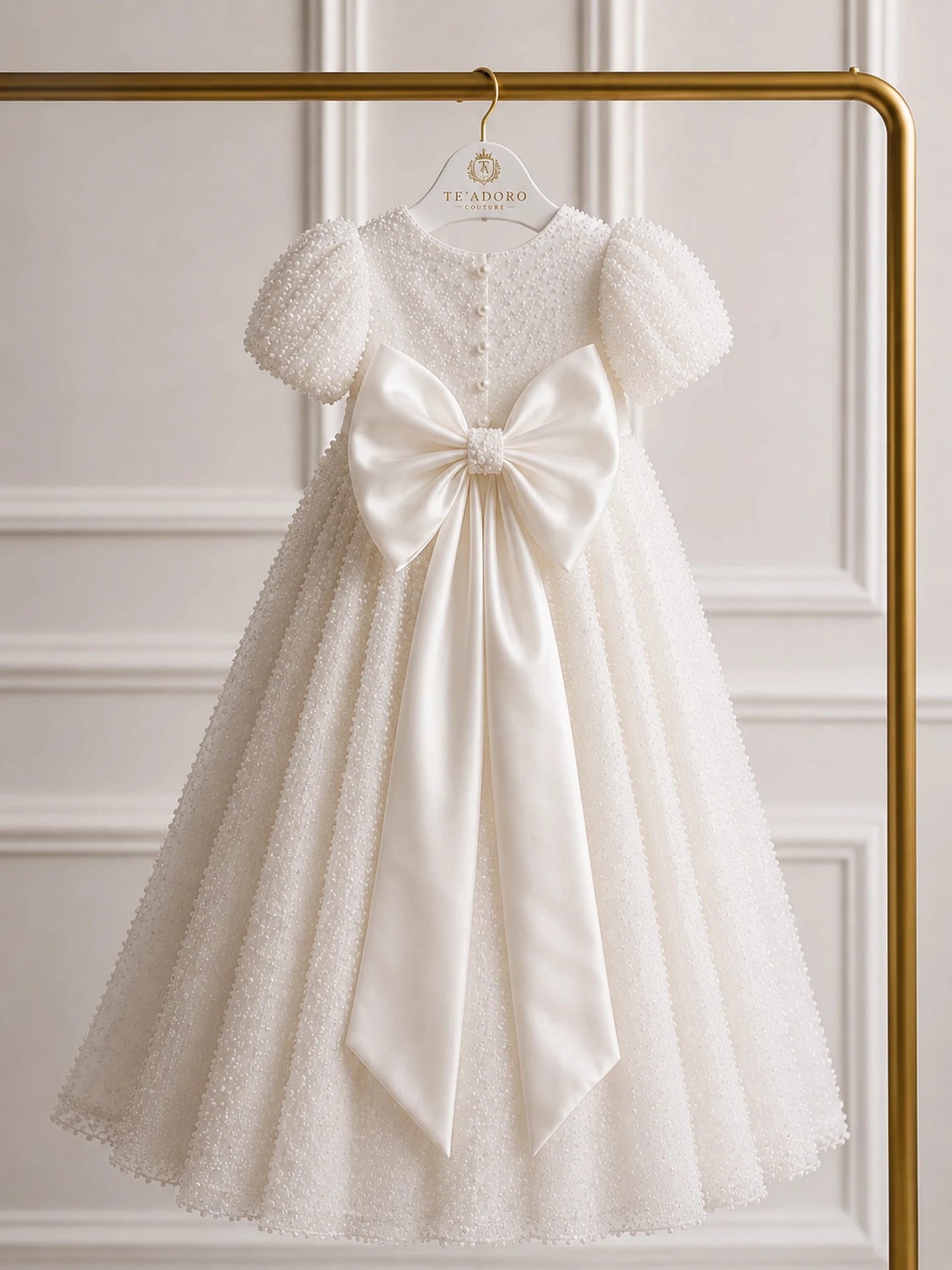 Seraphina Pearl Gown Set - TE'ADORO COUTURE