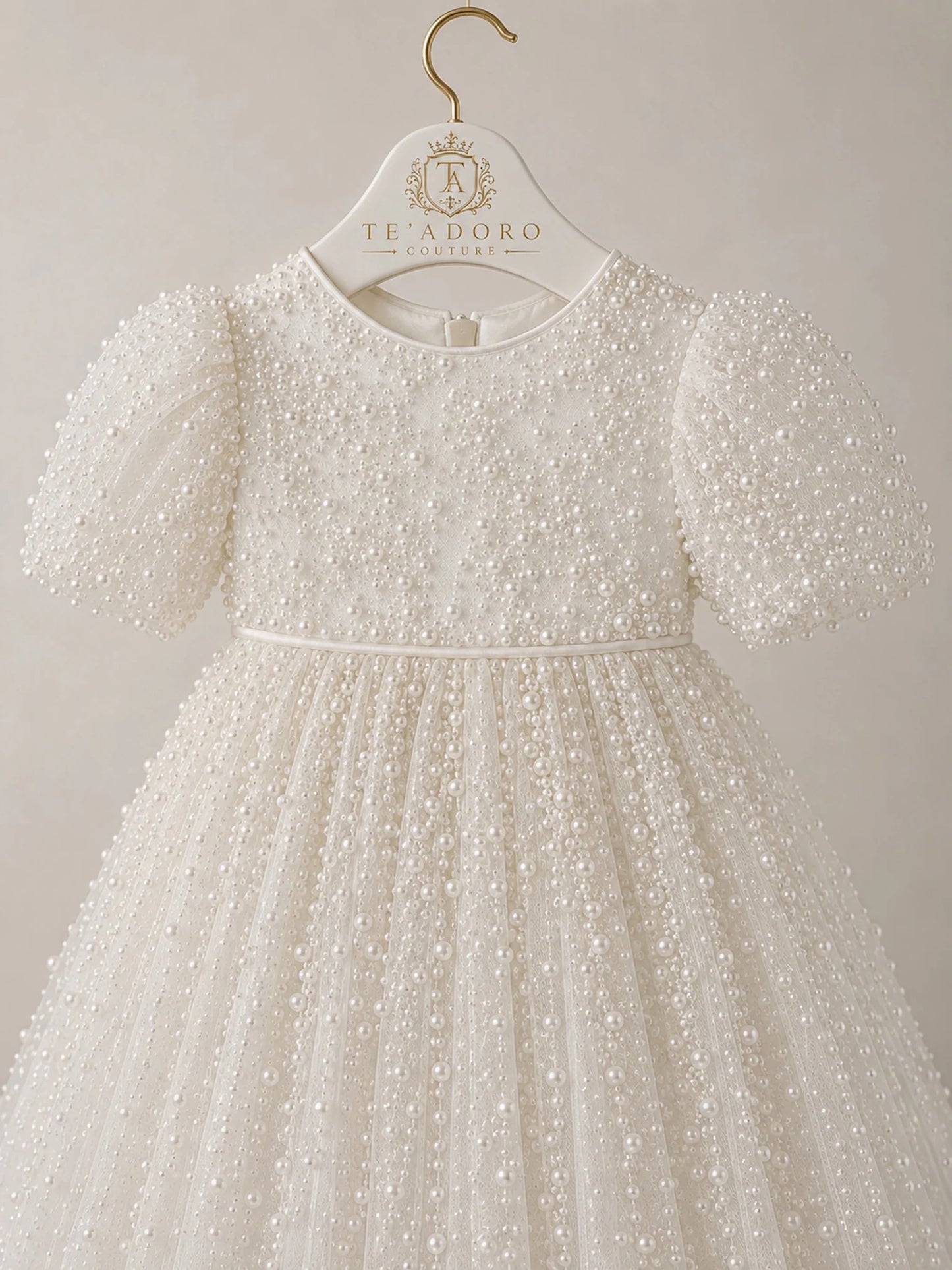 Seraphina Pearl Gown Set - TE'ADORO COUTURE