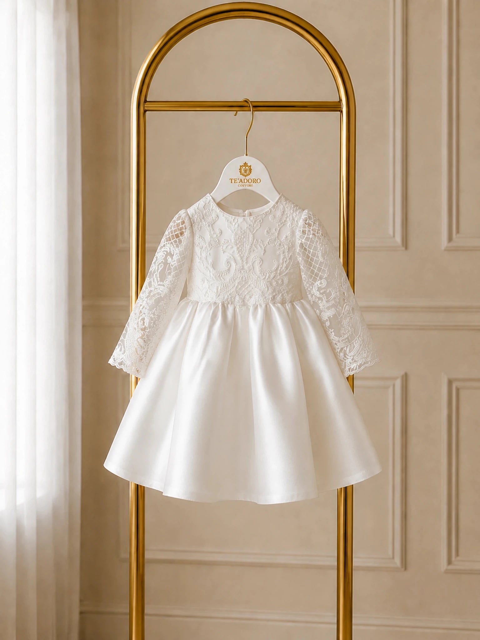 Sirena Christening Gown - TE’ADORO COUTURE