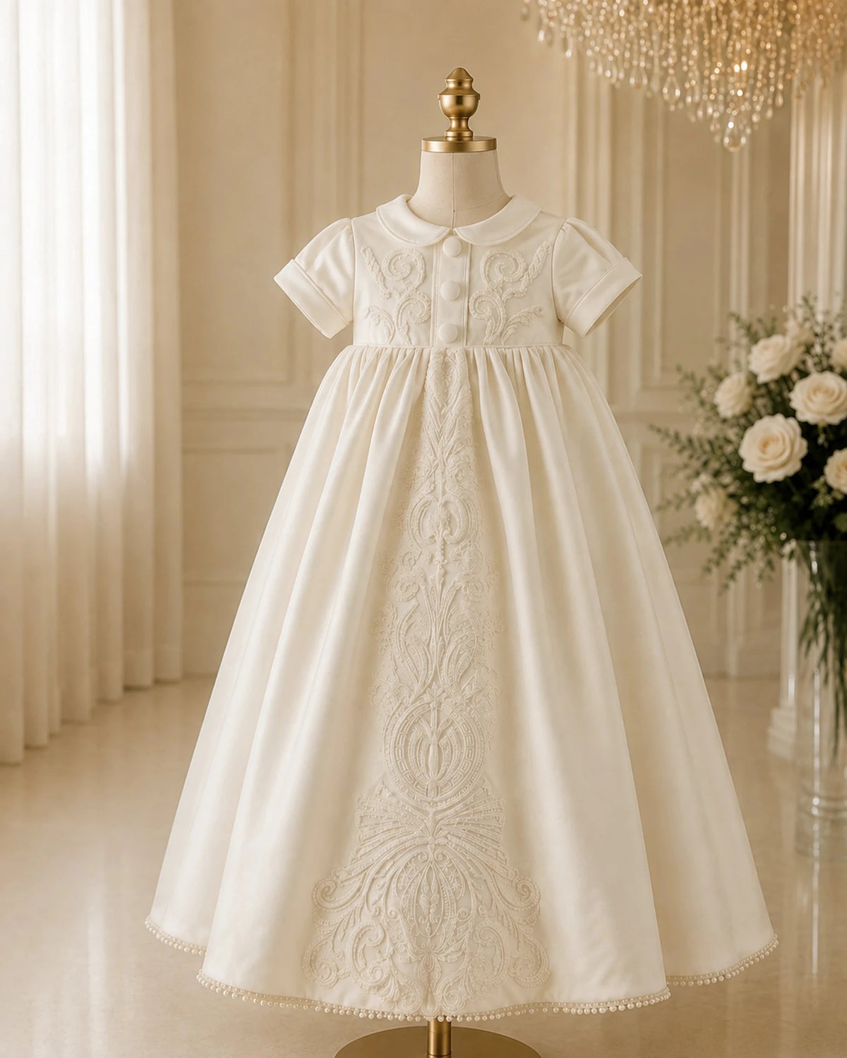 Valencia Christening Gown Set - TE’ADORO COUTURE