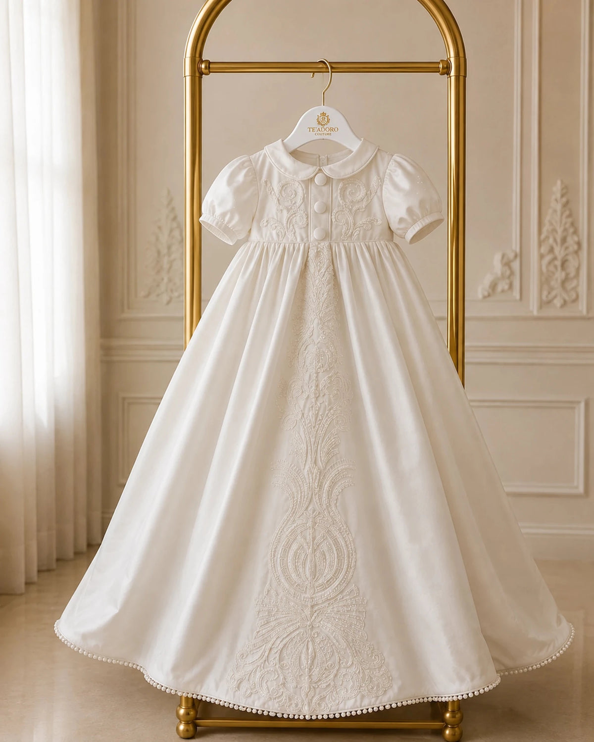 Valencia Christening Gown Set - TE’ADORO COUTURE